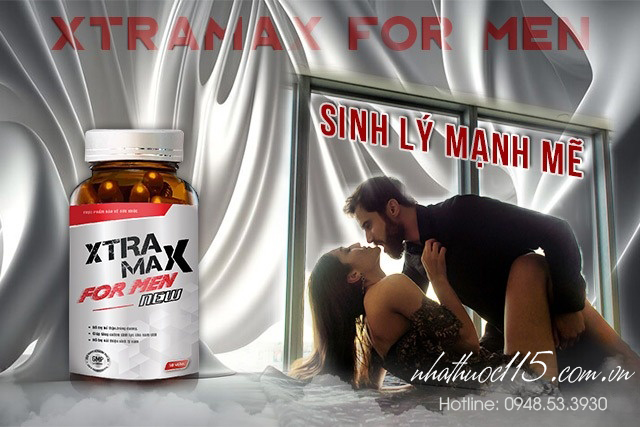 thuốc điều trị yếu sinh lý ở nam giới xtramax for men